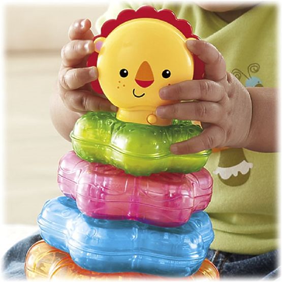 Fisher Price strălucitor inele pe pol lvíček