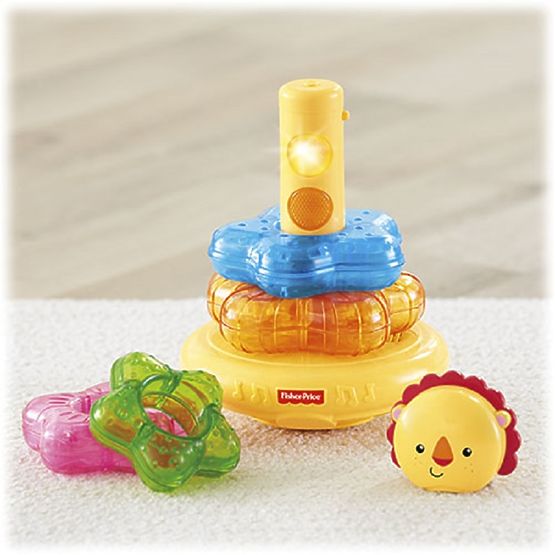 Fisher Price strălucitor inele pe pol lvíček