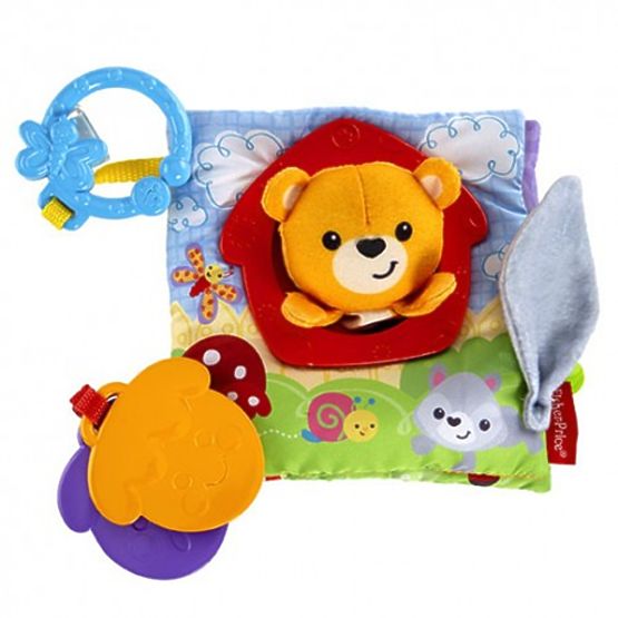 Fisher Price țesătură carte cu animale