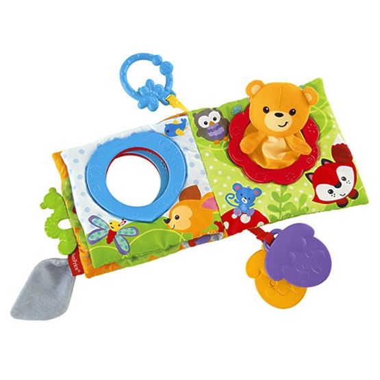Fisher Price țesătură carte cu animale