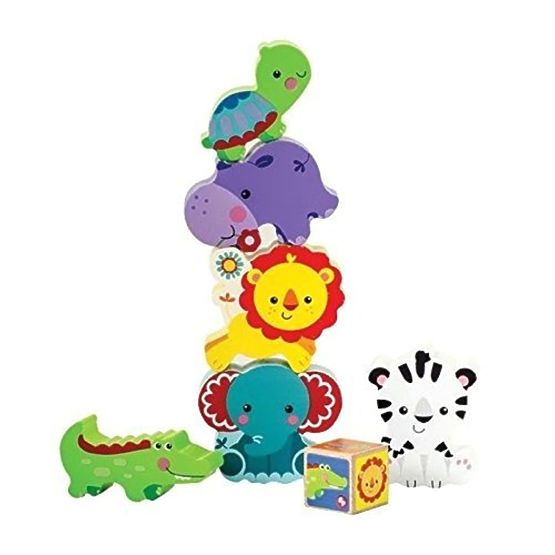Fisher Price turn din animale de lemn