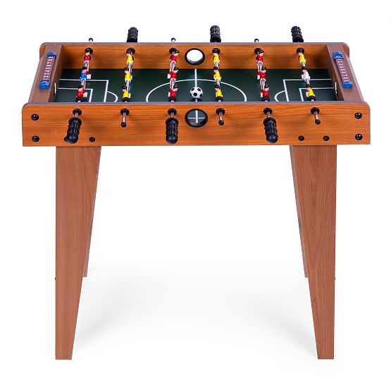 Fotbal de masă din lemn 69x35,5 cm joc de fotbal de masă ECOTOYS