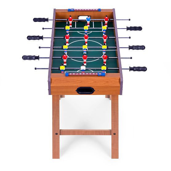 Fotbal de masă din lemn 69x35,5 cm joc de fotbal de masă ECOTOYS
