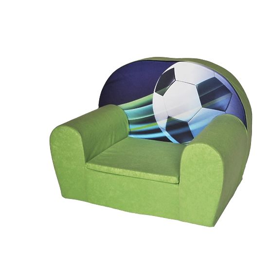 Fotoliu pentru copii cu motiv fotbal