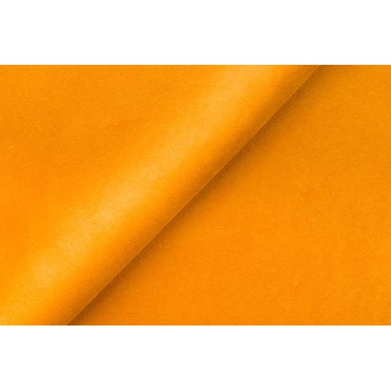 Fotoliu retro copii Velvet - mustar