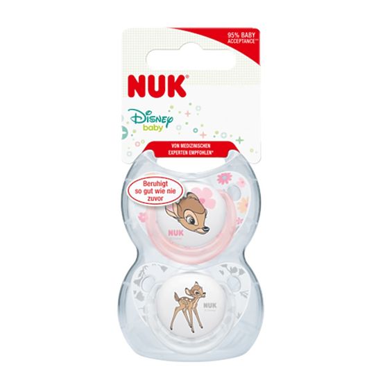 fular NUK Disney clasic 18-36m 2ks fată roz 18-36 m