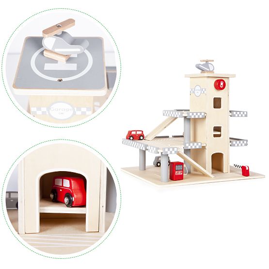 Garajul cu trei etaje al lui Alex, cu lift, mașini și elicopter