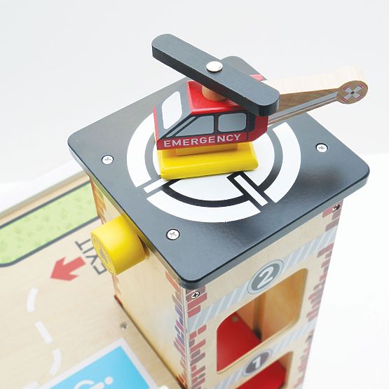 Garașa de pompieri și salvare Le Toy Van