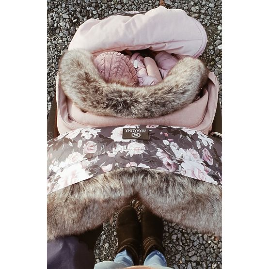 Geacă de lână pentru copii Flori de noapte