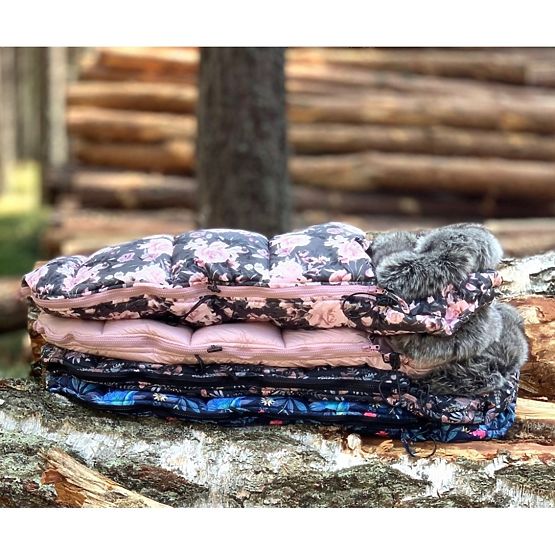 Geacă de lână pentru copii Flori de noapte