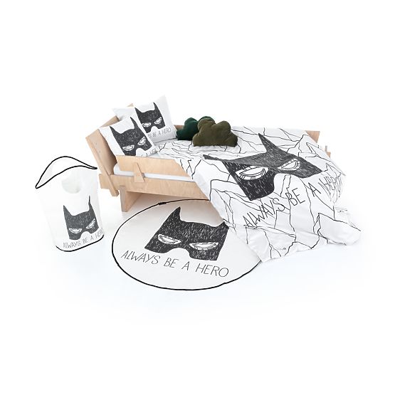 Geantă de depozitare pentru copii Mr. Little Fox - Batman