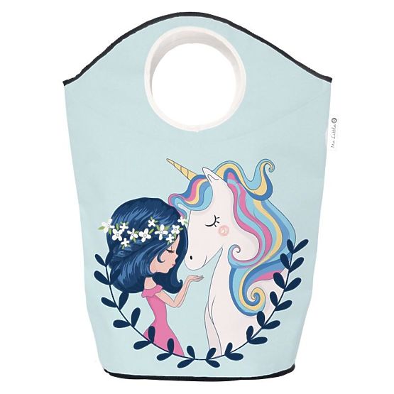 Geantă de depozitare pentru copii Mr. Little Fox - Girl and Unicorn
