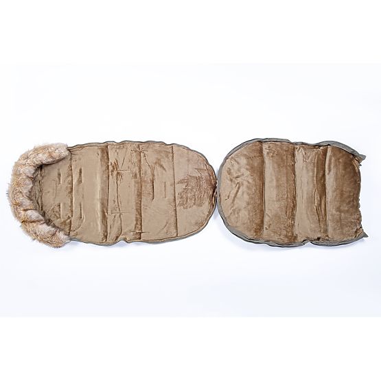 Geanta pentru carucior de iarna Mouse - kaki