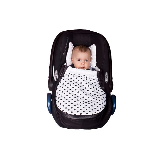 Husa pentru scaun auto – Minky portocaliu