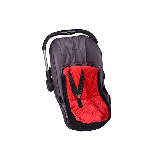 Husa pentru scaun auto – Minky portocaliu