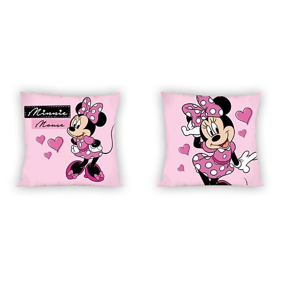 Husă de pernă 40x40 - Minnie Mouse - roz