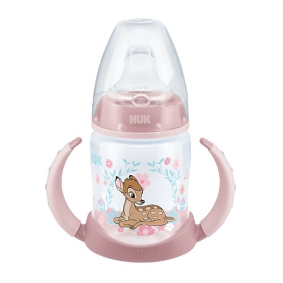 infantil flacon pe învățătură NUK Disney 150 ml roz
