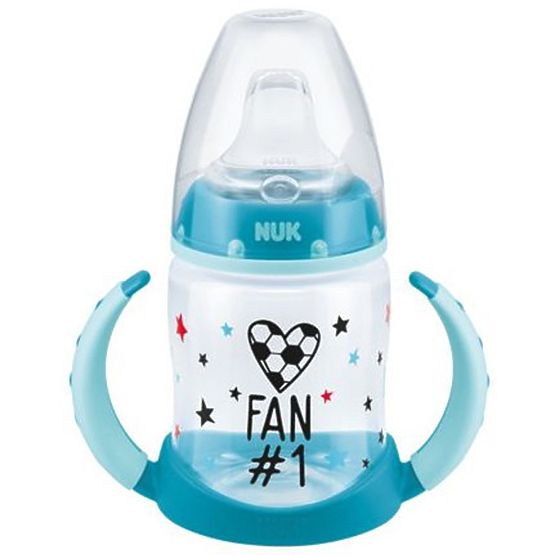 infantil flacon pe învățătură NUK fotbal 150 ml turcoaz
