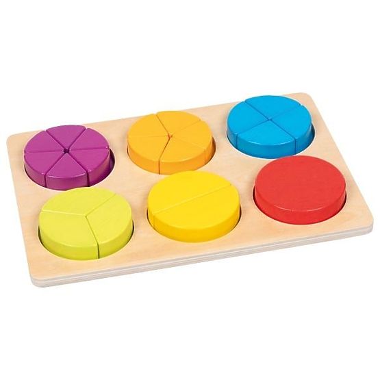 Învățarea fracțiilor Goki Puzzle pentru învățarea calculului