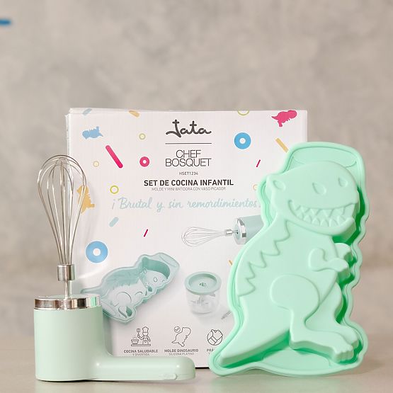 Jata Set mini pentru copii 3 în 1 - mixer, tocător și formă