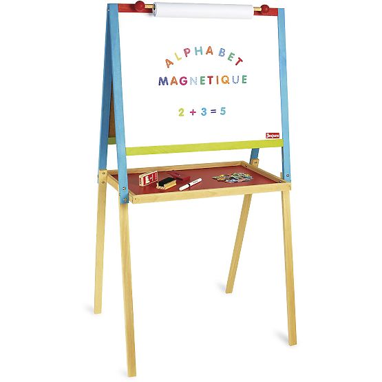 Jeujura Tablă multi-activități din lemn 56x43 cm cu accesorii