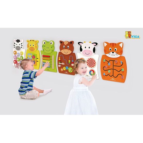 Jigsaw panel perete - girafa