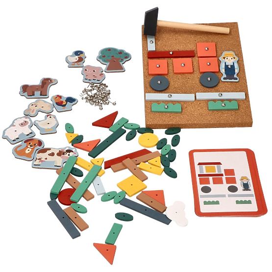 Joc de ciocănit din plută - Aventuri la fermă