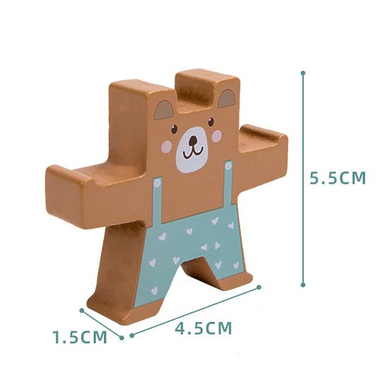 Joc de echilibru din lemn - animale