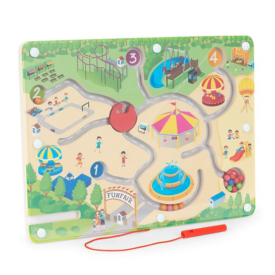 Joc de labirint magnetic pentru copii ECOTOYS