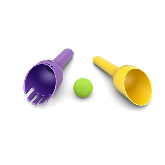 Joc de plajă 3 în 1 - Bi Bio Pink