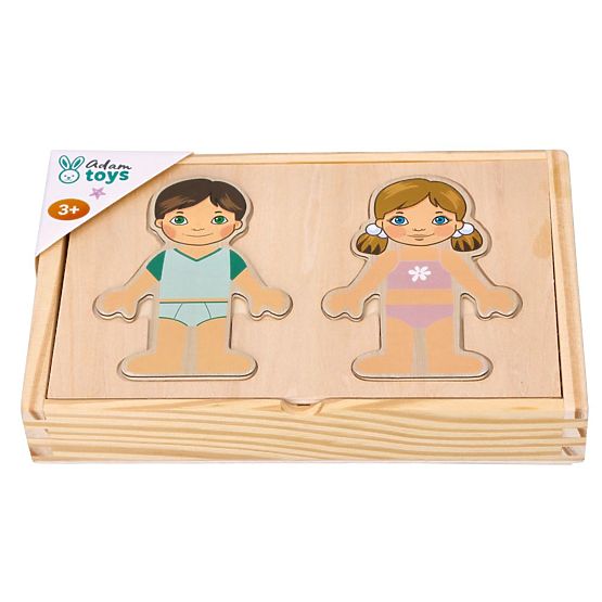 Joc magnetic de îmbrăcat Copiii lumii