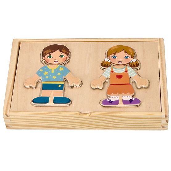 Joc magnetic de îmbrăcat Copiii lumii