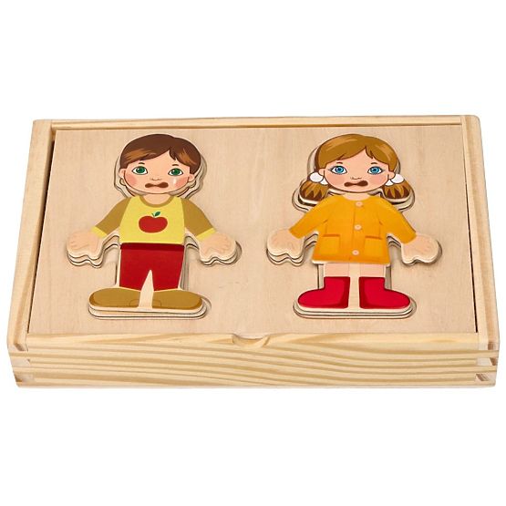 Joc magnetic de îmbrăcat Copiii lumii
