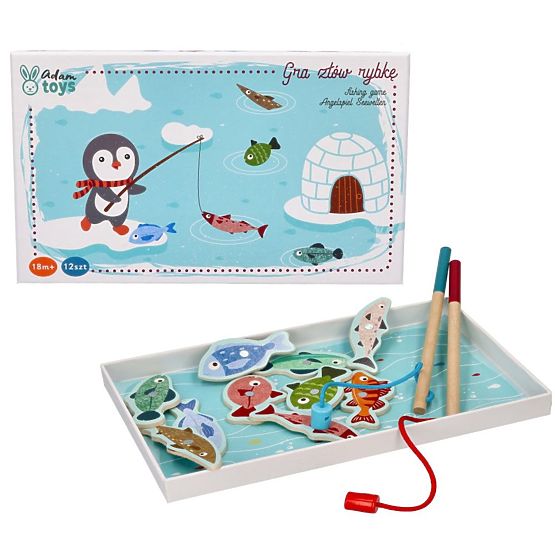 Joc magnetic Pinguin la pescuit