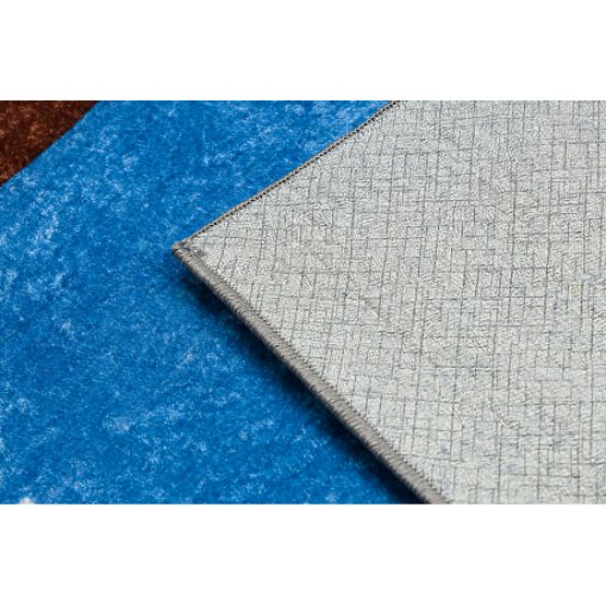 JUNIOR 51827.803 covoraș de spălat Camion, excavator pentru copii antiderapant - albastru