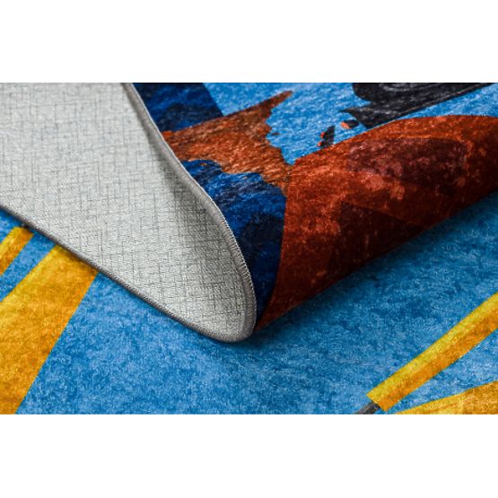 JUNIOR 51827.803 covoraș de spălat Camion, excavator pentru copii antiderapant - albastru