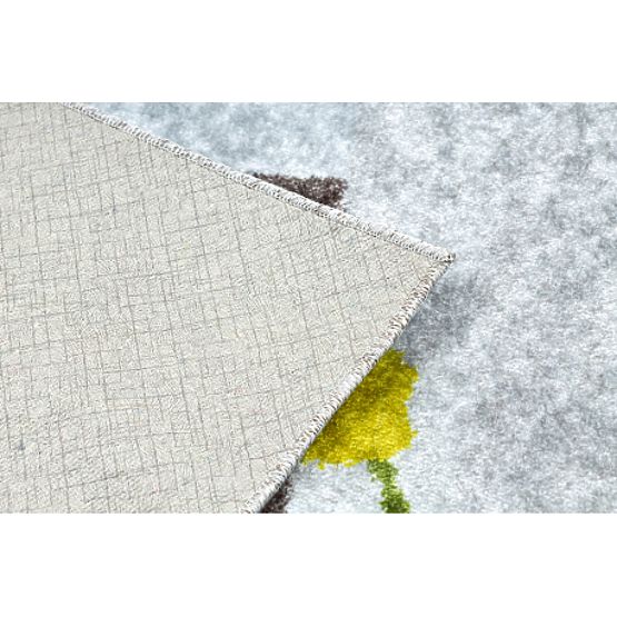 JUNIOR 51858.802 covoraș de spălat Animale, Africa pentru copii antiderapant - gri