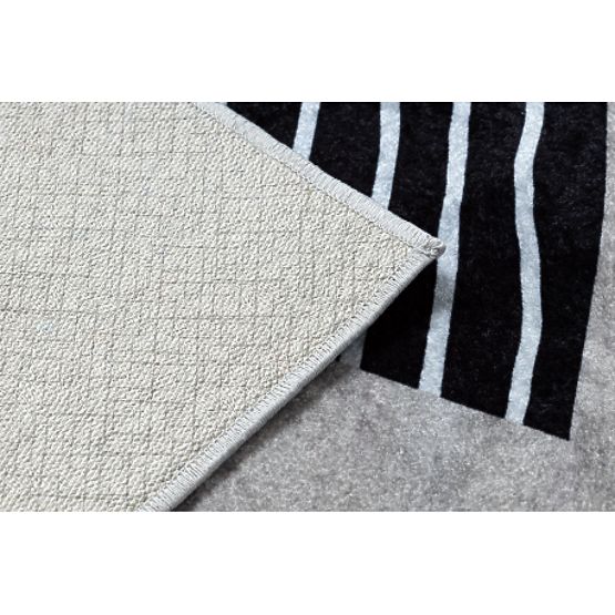 JUNIOR 51974.802 covoraș de spălat Urși, animale pentru copii antiderapant - gri