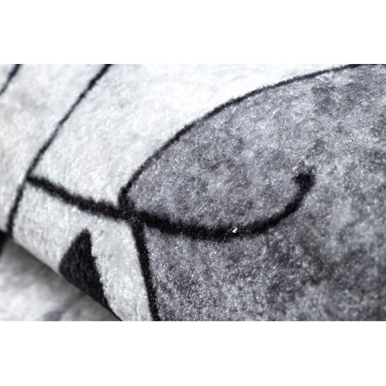 JUNIOR 52107.801 covoraș de spălat Urși, animale, străzi pentru copii antiderapant - gri