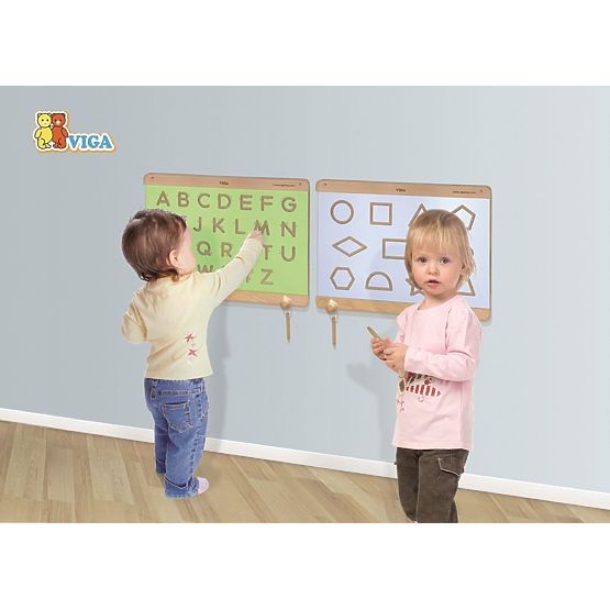 Șablon de desen cu litere mici