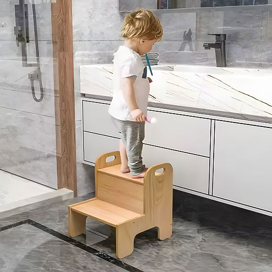 Ajutor de bucătărie kitchen helper trepte pentru copii placaj ECOTOYS