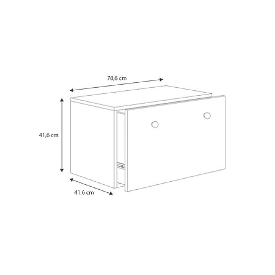Ladă de jucării Inga - mâner minge