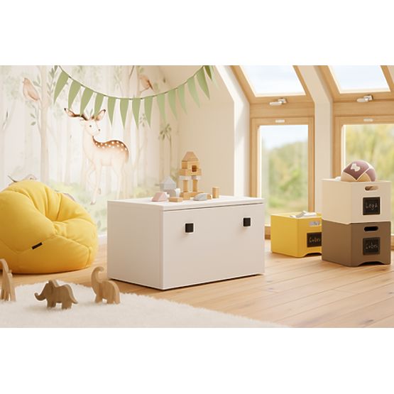 Ladă de jucării Inga - mâner negru