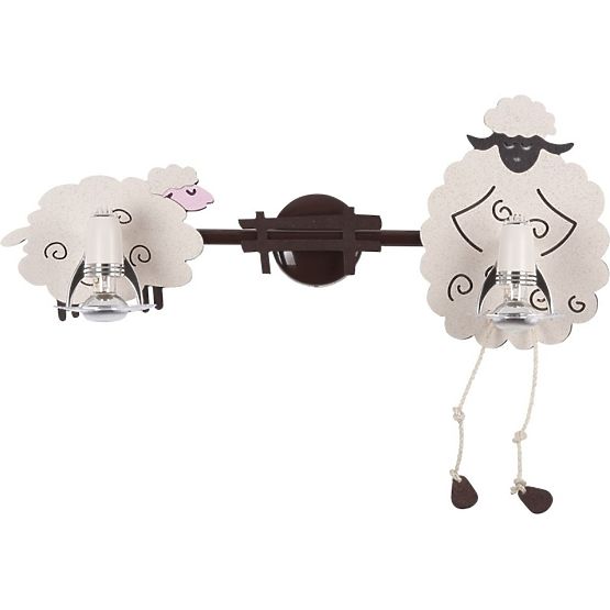 Lampa de perete pentru copii cu model Oi II