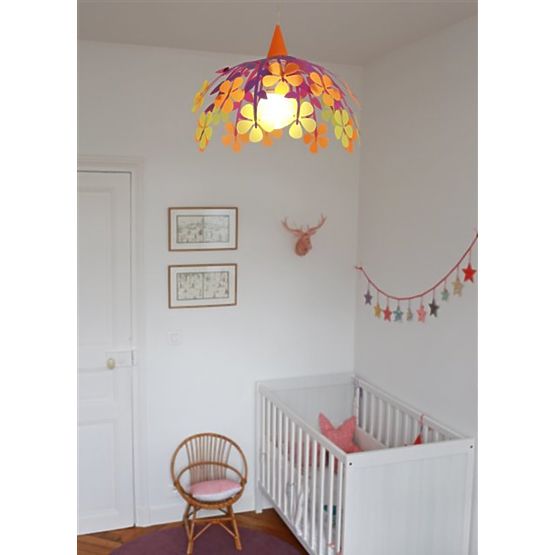 Lampă pentru copii sub forma unui buchet-diferite culori