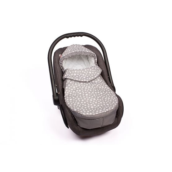Landou textil pentru scaun auto – model cu stele
