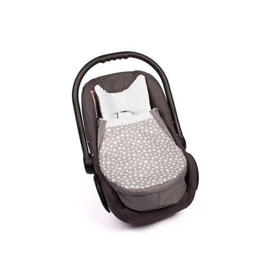 Landou textil pentru scaun auto – model cu stele