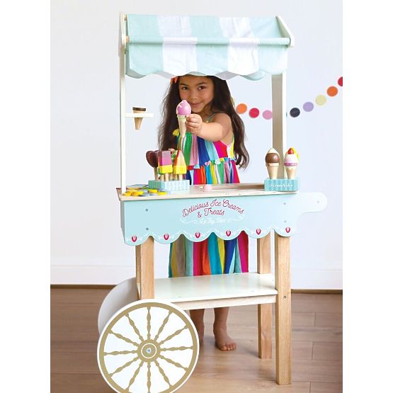 Le Toy Van Căruț de înghețată de lux