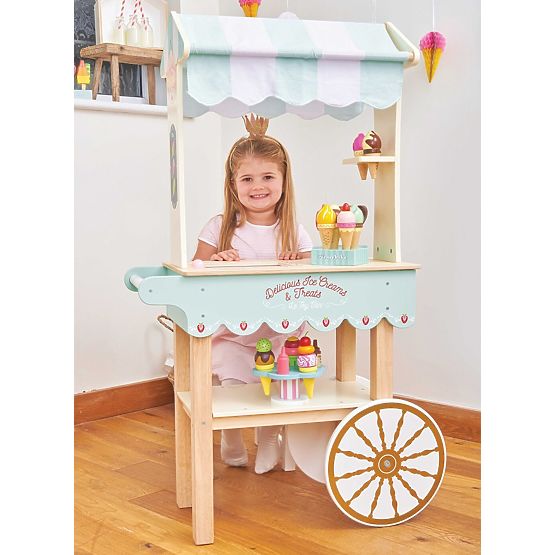 Le Toy Van Căruț de înghețată de lux