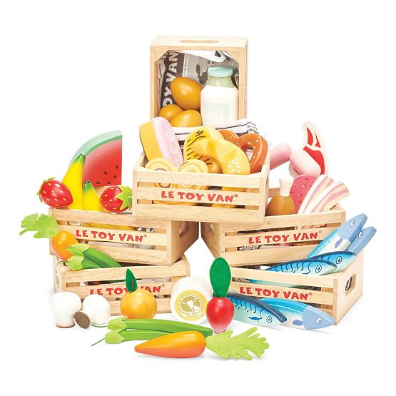 Le Toy Van Crate cu legume